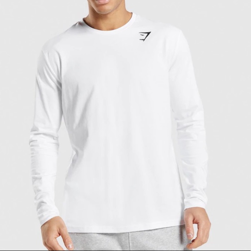 Gymshark Crest Long Sleeve T Shirt